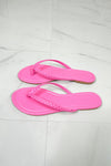 Electric Pink Flip Flop